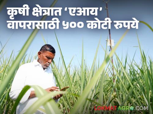 Latest news dcm Ajit Pawar announces Rs 500 crore for use of AI in agriculture sector this financial year | कृषी क्षेत्रात ‘एआय’ वापरासाठी या आर्थिक वर्षात 500 कोटी रुपये, उपमुख्यमंत्री अजित पवार यांची घोषणा