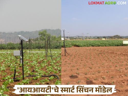 Save up to 30 percent of agricultural water for drought-prone areas; IIT develops 'this' model | दुष्काळी भागासाठी शेतीच्या पाण्यात करा ३० टक्क्यांपर्यंत बचत; आयआयटीने केले 'हे' मॉडेल विकसित