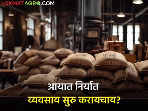 Latest News Want to start an import-export business? Know application process | आयात-निर्यात व्यवसाय सुरु करायचाय? पात्रता, अर्जप्रक्रिया जाणून घ्या 