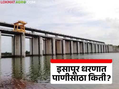 latest news Isapur Dam Water: 80 percent water storage in Isapur Dam; Sugarcane and banana fields will flourish, read in detail | Isapur Dam Water: इसापूर धरणात ८० टक्के पाणीसाठा; उस-केळीचे क्षेत्र बहरणार वाचा सविस्तर