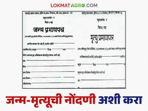 Birth & Death Registration : how to apply for Birth & Death Registration | Birth & Death Registration : जन्म मृत्यू प्रमाणपत्र मिळवणे झाले आता सोपे; असा करा अर्ज वाचा सविस्तर 