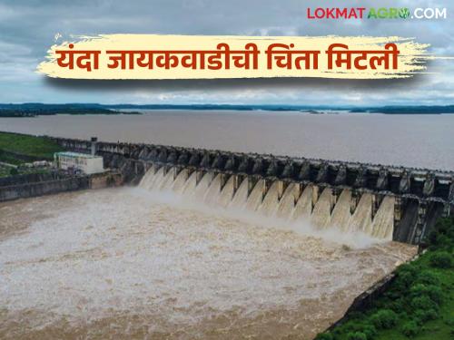 Jayakwadi Dam Water Level: 103 TMC water released to Jayakwadi from Godavari, Pravara | Jayakwadi Dam Water Level : गोदावरी, प्रवरेतून जायकवाडीसाठी वाहिले १०३ टीएमसी पाणी