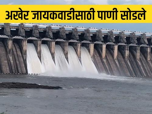 water discharged for Jayakwadi dam from Nashik and Nagar dams | जायकवाडीसाठी पाणी घेणार मोजून? नगर, नाशिकला मराठवाड्यातील अभियंत्यांची उपस्थिती