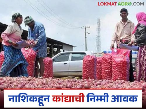 Latest News Kanda bajar Bhav Nashik district for highest 67 percent of onion arrivals in maharashtra | Kanda Bajar Bhav : राज्यात नाशिक जिल्ह्यातून कांद्याची सर्वाधिक 67 टक्के आवक, दराचं काय? 