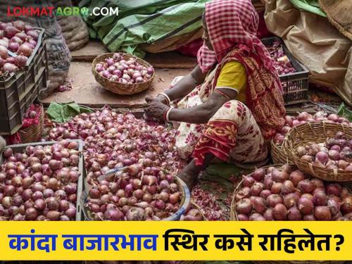 Latest News Kanda bajarbhav onion farmers of Nashik maintain market price Read in detail | Nashik Kanda Market : नाशिकच्या कांदा उत्पादकांनी यंदा बाजारभाव कसे टिकवून ठेवले? वाचा सविस्तर