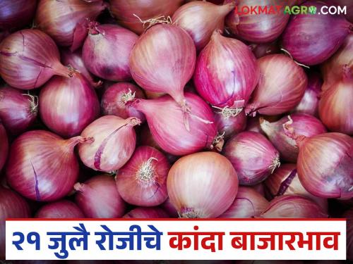 Latest News Kanda Market seee unhal kanda market price on July 21 in maharashtra | Kanda Market : 21 जुलै रोजी उन्हाळ कांद्याला काय दर मिळाला, वाचा आजचे बाजारभाव 