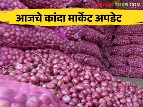 Latest News kanda market Todays Onion Market price in nashik, solapur market yard see details | Kanda Bajarbhav : आज नाशिक जिल्ह्यात कांद्याची किती आवक झाली? काय बाजारभाव मिळाला? 