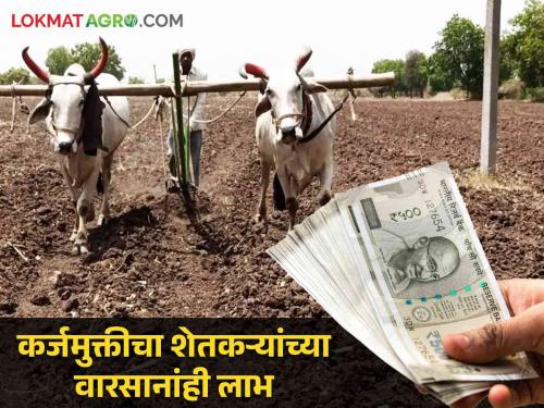 Karj Mukti Yojana : Benefit to heirs of deceased farmers who pay regular loan | Karj Mukti Yojana : नियमित कर्ज फेडणाऱ्या मृत शेतकऱ्यांच्या वारसानांही लाभ