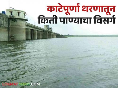 How much water storage in Katepurna Dam?  | Katepurna Dam : पाणीसाठा काटेपूर्णा धरणात किती? 