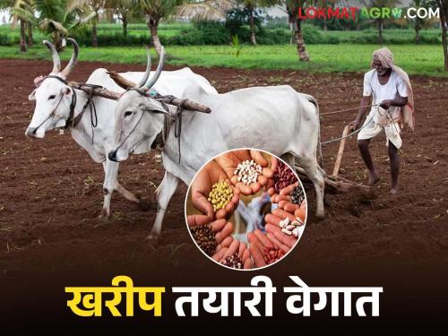 latest news Kharif Season Update: Farmers respond spontaneously to seed purchases, fertilizer sales also increase Read in detail | Kharif Season Update : शेतकऱ्यांचा बियाणे खरेदीला उस्फूर्त प्रतिसाद, खत विक्रीही वेगात वाचा सविस्तर
