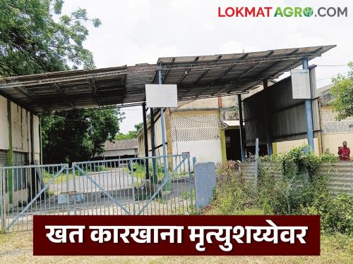 Latest News fertilizer factory in Jalgaon district has been on its deathbed for the last 5 years, read in detail | जळगाव जिल्ह्यातील 'हा' खत कारखाना गेल्या 5 वर्षांपासून मृत्यूशय्येवर, वाचा सविस्तर 