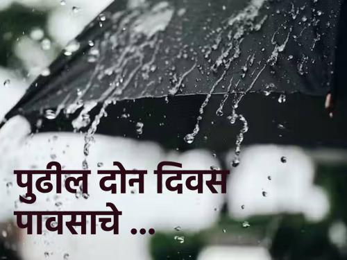 Yellow alert for rain across the state today, how will the rain be for the next two days? | आज राज्यभर पावसाचा यलो अलर्ट, पुढील दोन दिवस मुसळधारा