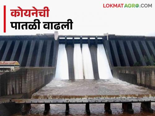 Koyna Dam Water Level: Koyna Dam door open on 9 feet; How much water is stored in the dam? | Koyna Dam Water Level: कोयना धरणाचे दरवाजे ९ फुटांवर; धरणात झाला किती पाणीसाठा