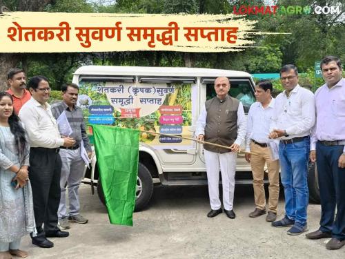 Organizing Farmers Golden Prosperity Week in KVK; Expert guidance  | केव्हीकेमध्ये शेतकरी सुवर्ण समृद्धी सप्ताहाचे आयोजन; तज्ज्ञ करणार मार्गदर्शन 