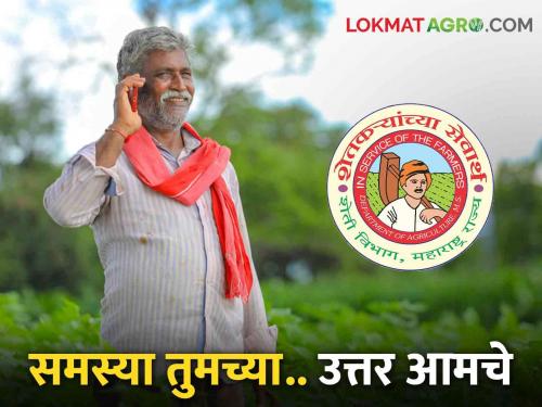 Answers to questions and queries related to farmers' agriculture.. Dial this toll free | शेतकऱ्यांच्या शेतीशी निगडित शंका व प्रश्नांची उत्तरे.. डायल करा हा टोल फ्री