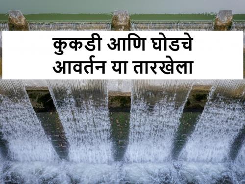 Kukadi and Ghod canal water will be discharged on this day | कुकडी आणि घोड कालव्याचे उन्हाळी आवर्तन या दिवशी सोडणार, जाणून घ्या