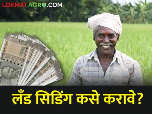 How to do 'land seeding' for subsidy under PM Kisan Yojana? | पीएम किसान योजनेंतर्गत अनुदानासाठी 'लँड सिडिंग' कसे करावे?