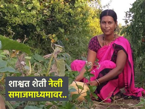 A farmer woman has as many as seven and a half lakh followers on Facebook, now the women of the village.. | शेतकरी महिलेचे फेसबुकवर तब्बल साडेसात लाख फॉलोअर्स, आता गावातील महिलांना..