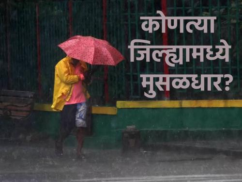 Orange alert in Kolhapur; Heavy rain alert in Konkan, Madhya Maharashtra, Vidarbha | कोल्हापुरात ऑरेंज; कोकण, मध्य महाराष्ट्र, विदर्भात जोरदार पावसाचा अलर्ट