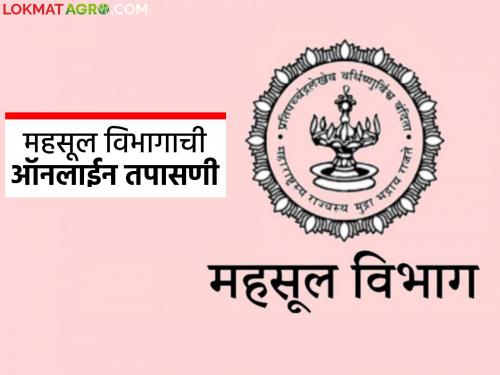 Revenue work will be done quickly; Now, from Talathis to District Collectors, the inspection of files will be done online | महसूलची कामे होणार झटपट; आता तलाठ्यांपासून ते जिल्हाधिकाऱ्यांपर्यंत दप्तर तपासणी होणार ऑनलाईन