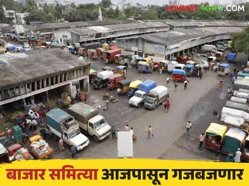 Market committee : Transactions between Agricultural Produce Market Committees will be smooth from today | Market committee : कृषी उत्पन्न बाजार समित्यांमधील व्यवहार आजपासून होणार सुरळीत