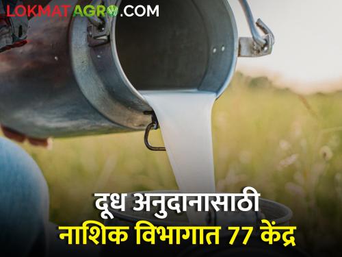 latest News Farmers to contact center for milk subsidy | दूध अनुदानासाठी शेतकऱ्यांनी केंद्रावर संपर्क साधावा, 'या' तारखेपर्यंत मुदत 