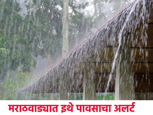 Chance of rain in these districts including Dharashiv Latur in Marathwada, in the next three hours... | मराठवाड्यात धाराशिव लातूरसह या जिल्ह्यांत पावसाची शक्यता, पुढील तीन तासांत...