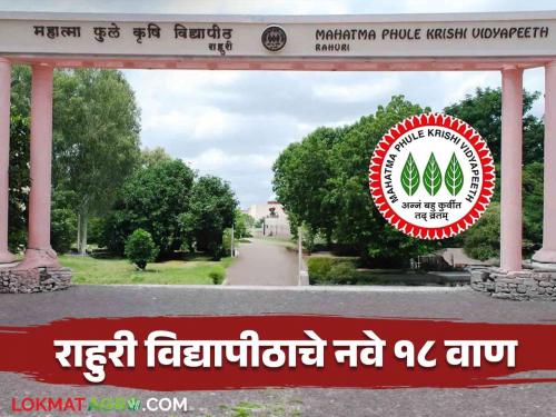 Good News for Farmers 18 New Varieties of Rahuri Agricultural University Released Nationwide | शेतकऱ्यांसाठी गुडन्यूज राहुरी कृषी विद्यापीठाचे १८ नवीन वाण देशपातळीवर प्रसारित