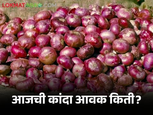 Latest News Kanda Bajarbhav todays onion market price in Solapur, Nashik market read in details | Kanda Bajarbhav : सोलापूर, नाशिक बाजारात कांद्याची आवक किती झाली? वाचा आजचे बाजारभाव 