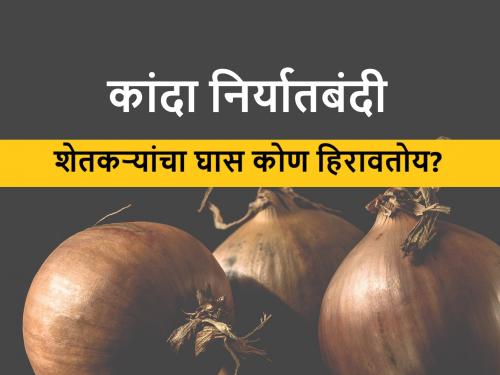 dose Agriculture officials of Nashik responsible for onion export ban? | कांदा निर्यातबंदीसाठी नाशिकचे कृषी अधिकारी व यंत्रणा कारणीभूत?