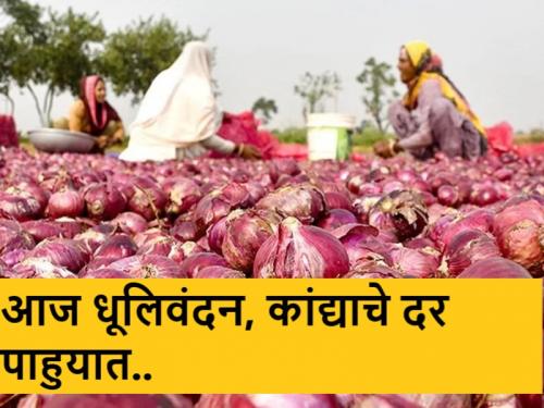 Latest News Todays Onion Market Price in maharashtra at dhulivadan | Onion Market : आज धुलिवंदन, लासलगाव -विंचूर बाजार समितीत कांद्याला काय भाव मिळाला? 