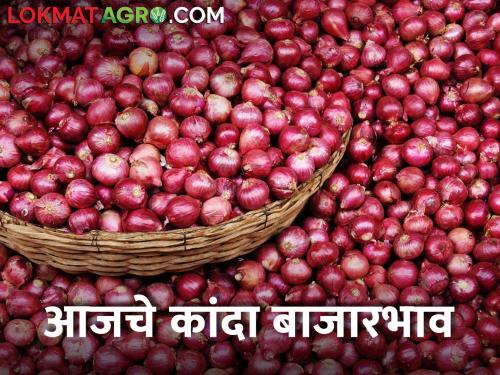 Latest News today onion rate in nashik and all over maharashtra see details | कांद्याच्या दरात चढ-उतार कायम, आज काय बाजारभाव मिळाला?