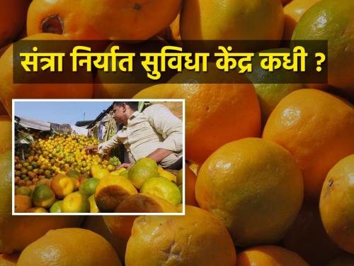 When will Orange Export Facility Centers be constructed? | संत्रा निर्यात सुविधा केंद्रांची निर्मिती करणार कधी?