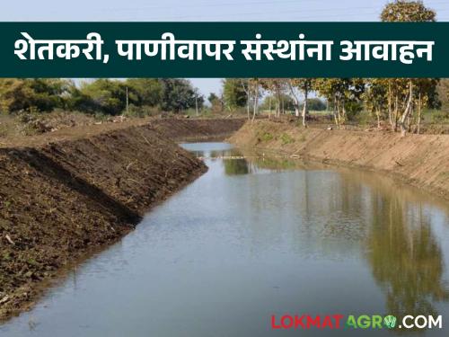 Latest News Agriculture News Farmers, water utility organizations should submit applications by August 12 read details | Agriculture News : शेतकरी, पाणीवापर संस्थांनी 12 ऑगस्टपर्यंत अर्ज सादर करावेत, पाटबंधारे विभागाचे आवाहन 