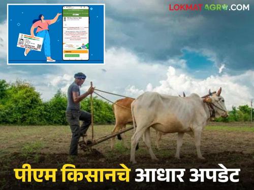 Latest News m kisan aadhar Is your name different from Aadhaar in PM Kisan Do this immediately | PM Kisan Aadhar : पीएम किसानमध्ये तुमचे नाव आधारपेक्षा वेगळे आहे का? लगेच हे काम करा