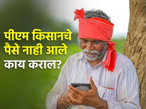 No money in PM Kisan's account; Complain here | पीएम किसानचे खात्यात पैसे आले नाहीत; इथे करा तक्रार