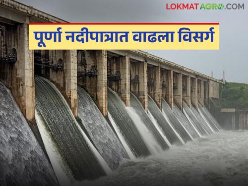 latest news Siddheshwar Dam Water: Six gates of ‘Siddheshwar’ opened; Discharge increased in Poorna river basin! Read in detail | Siddheshwar Dam Water : ‘सिद्धेश्वर’चे सहा गेट उघडले; पूर्णा नदीपात्रात वाढला विसर्ग! वाचा सविस्तर