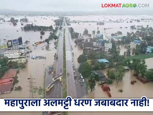 Flooding in Kolhapur, Sangli is not due to Almatti but to the filling of bridges; Raghunathdada Patil | कोल्हापूर, सांगलीतील महापुराला अलमट्टी नव्हे पुलांचा भरावच जबाबदार; रघुनाथदादा पाटील