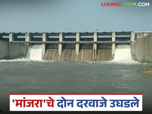 Warning to villages along Kundalika and Manjara rivers; Two gates of Manjara opened | कुंडलिका, मांजरा नदीकाठच्या गावांना इशारा; मांजराचे दोन दरवाजे उघडले