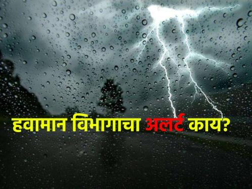 Heavy rain in the state today, what alert for which districts? read... | राज्यात आज मुसळधार, कोणत्या जिल्ह्यांना कोणता अलर्ट? वाचा...