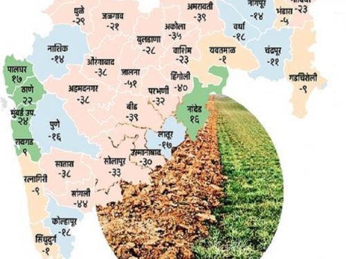 Average rainfall in 29 districts of the state | राज्यातील २९ जिल्ह्यांमध्ये गाठेना पावसाची सरासरी