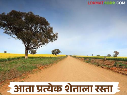 Now every farm in the state will get a road, the government will bring a comprehensive plan; Read in detail | आता राज्यातील प्रत्येक शेताला रस्ता मिळणार, शासन एक समग्र योजना आणणार; वाचा सविस्तर
