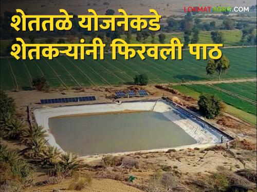 Sir, inflation increased; How can a farm pond be made for a quarter of a million? | साहेब, महागाई वाढली; पाऊण लाखात शेततळे होईल तरी कसे?