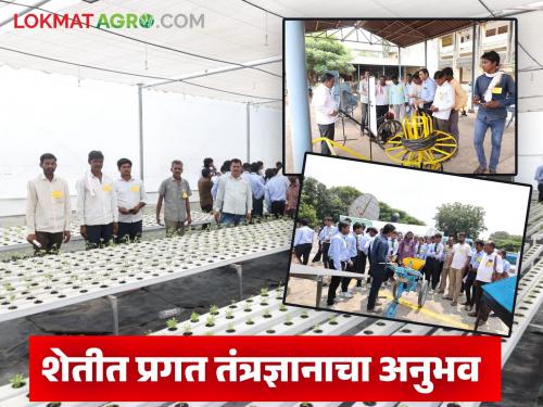 latest news Kharif Shivar Feri Akola : Farmers celebrate Shivar festival; Read the experience of advanced farming in detail | Kharif Shivar Feri Akola : शेतकऱ्यांनी फुलली शिवार फेरी; प्रगत शेतीचा अनुभव वाचा सविस्तर
