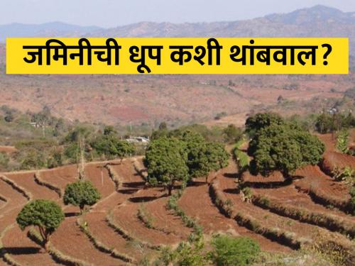 Measures to stop soil erosion | soil erosion जमिनीची धूप थांबविण्यासाठीचे उपाययोजना