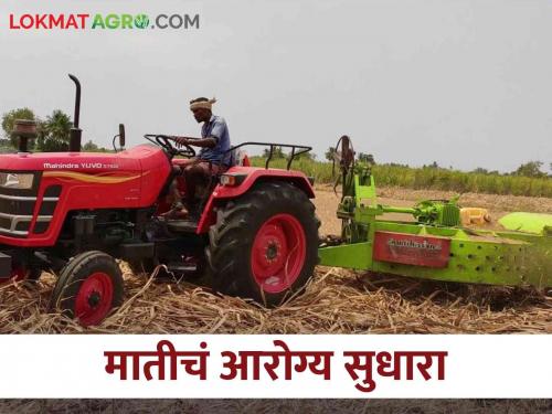 Zilla Parishad is providing financial assistance to farmers to improve soil health | मातीचे आरोग्य सुधरवण्यासाठी जिल्हा परिषद करतेय शेतकऱ्यांना आर्थिक सहाय्य