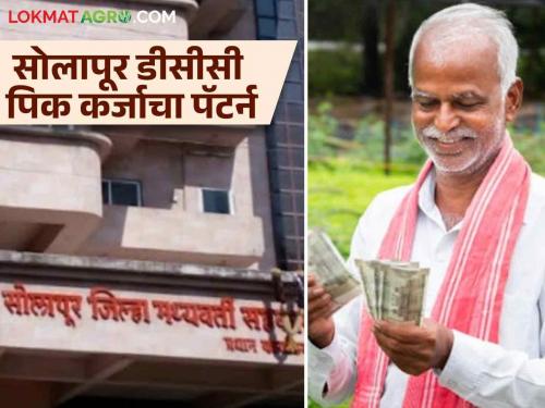 Solapur DCC loan distribution pattern is becoming popular in the state | सोलापूर डीसीसी कर्ज वाटपाचा पॅटर्न ठरतोय राज्यात भारी