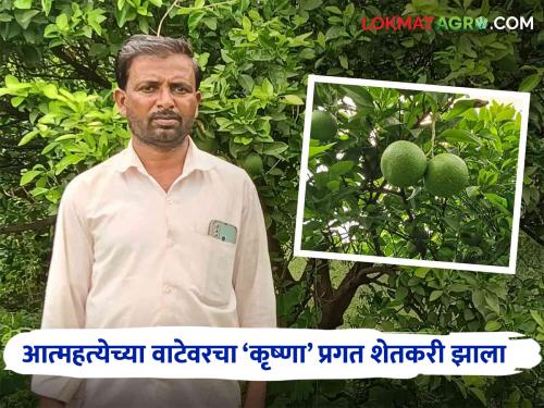 Success Story A young man from Marathwada who on the way of suicide; Today there is a progressive farmer who own the four wheels | Success Story आत्महत्या करायला निघालेला मराठवाड्यातील तरुण; आज आहे चार चाकीत फिरणारा प्रगतीशील शेतकरी