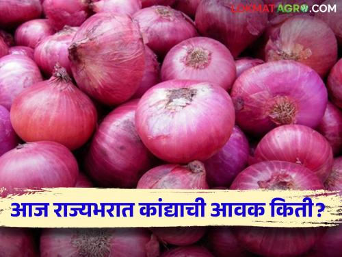 Latest News 06 may 2024 Todays Onion Market Price in maharashtra market yards | Onion Market : राज्यात कांद्याची पावणे चार लाख क्विंटलची आवक, आज कुठे-काय भाव मिळाला? 