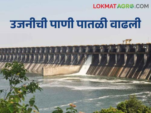 Ujani Dam Water; Good news.. Water level of Ujani increased by 2 percent | Ujani Dam Water आनंदाची बातमी.. उजनीची पाणी पातळी २ टक्क्यांनी वाढली